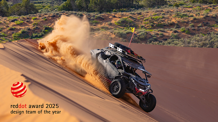 Can-Am Maverick R MAX, Red Dot winner 2025