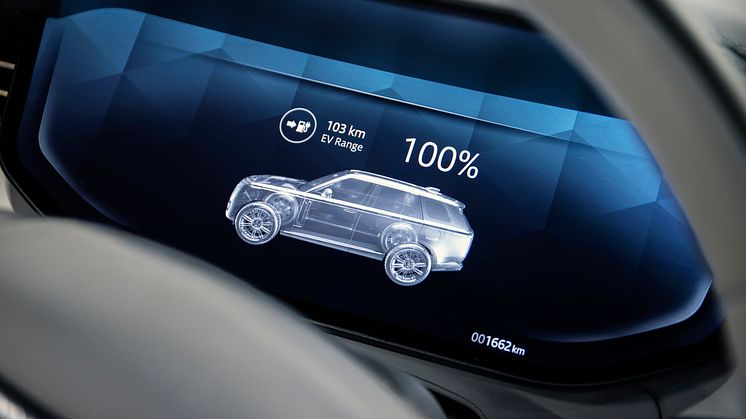 FÖRSÄLJNINGEN AV PLUG-IN HYBRIDER (PHEV) FRÅN RANGE ROVER NÄSTAN DUBBLADES FÖRSTA HALVÅRET AV FY24_25