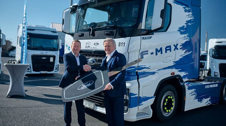 Ford-Werke nutzen mit F-MAX jetzt Ford-eigene LKW