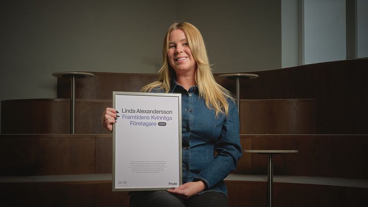 Maybe Baby grundaren Linda Alexandersson utses till Framtidens Kvinnliga Företagare