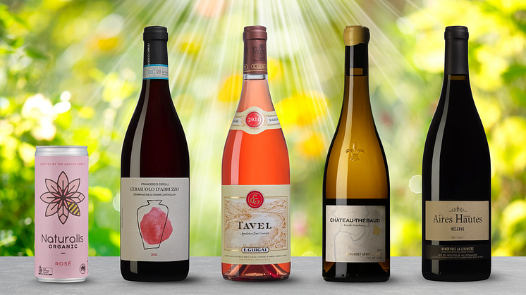 Nyheter 30 maj - rosé, vitt & rött 