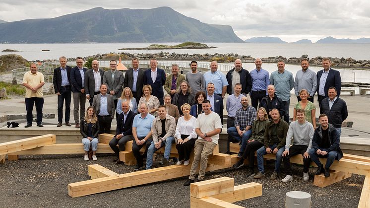 The National Fish & Chip Award winners, key UK fish & chip media and the Norwegian Seafood Council team in Norway