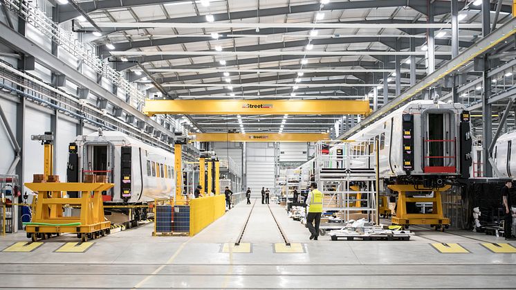 Hitachi Newton Aycliffe factory to open its doors for Railway Bicentenary Celebrations