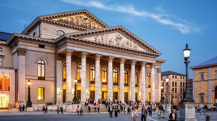 Munich: National Theater in the evening © München Tourismus/Felix Löchner