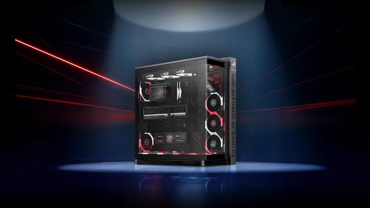 ASUS Republic of Gamers Unveils ROG Cronox ARGB PC Case, ROG Eurux GR120 ARGB Case Fan