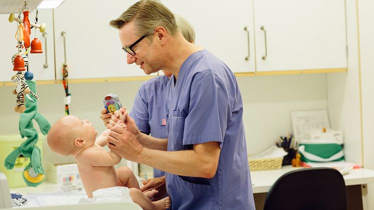 Magnus Domellöf, professor i pediatrik vid Institutionen för klinisk vetenskap, Umeå universitet. Foto: Elin Berge 