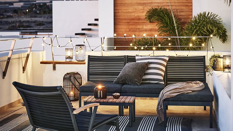 „Sommertid er balkontid“ – Mache deinen Balkon mit den Outdoor-Produkten von JYSK startklar für den Sommer