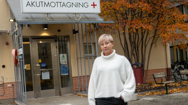 Paula Johagen är verksamhetschef på akutmottagningen vid Norrlands universitetssjukhus.