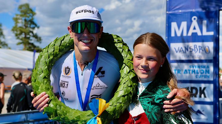 Sebastian Norberg segrade i den tolfte upplagan av Vansbro Triathlon