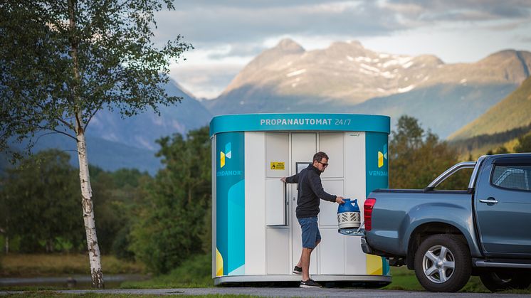Gas to go: Vendanor bringt innovative Propangas-Automaten nach Deutschland