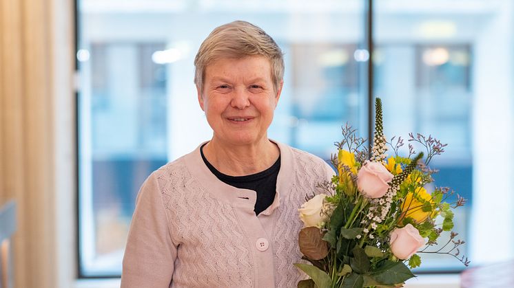 Åsa Domeij är 2025 års SLU-alumn. Fotograf: Elin Andersson