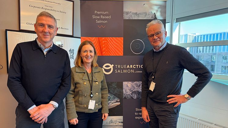 From left: Steven Rafferty, Kristin Hurum and Knut Ellekjær