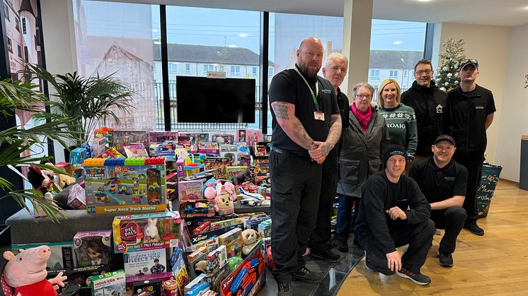 Christmas toy drive
