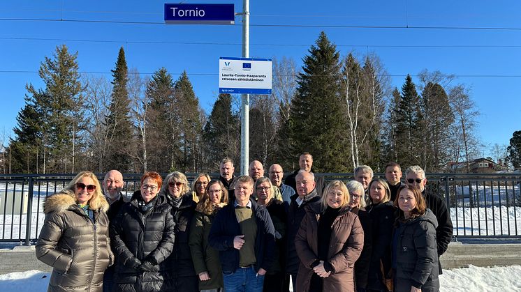 Gränskommittén ARKO var på besök i Tornedalen i mars.