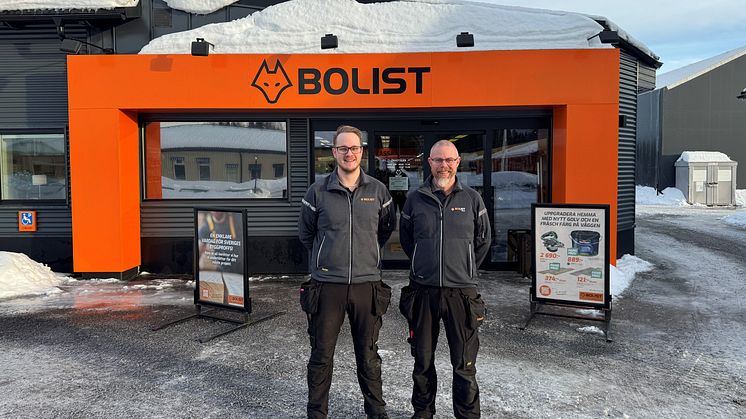 Från vänster, Jesper Bodin och Henrik Boström.