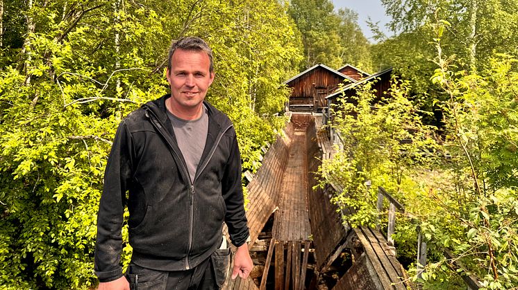Mikael Helmersson, delägare XL-BYGG Ljusdal