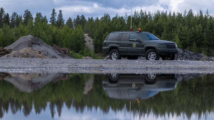 FMV vehicle remotely controlled by Grepit controlbox. Photo: FMV