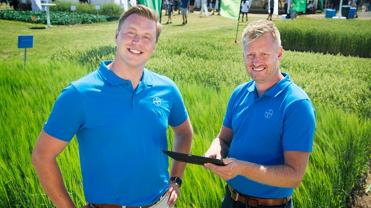 Martin Holmberg och Søren Lykkegaard Hansen. Foto: Bayer