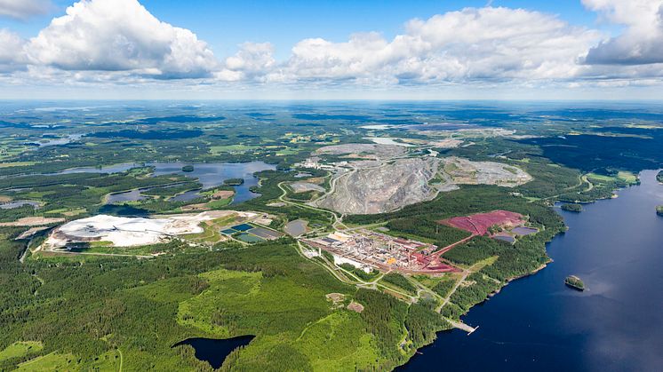 Yaras forsfortäkt i Siilinjärvi, Finland