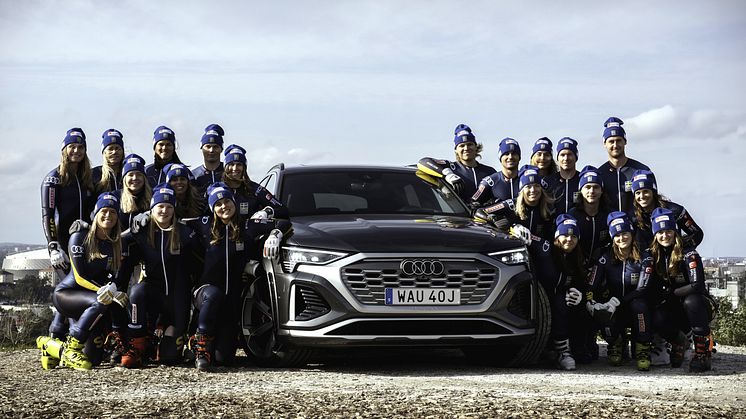Audi och Ski Team Sweden Alpine förlänger mångårigt partnerskap