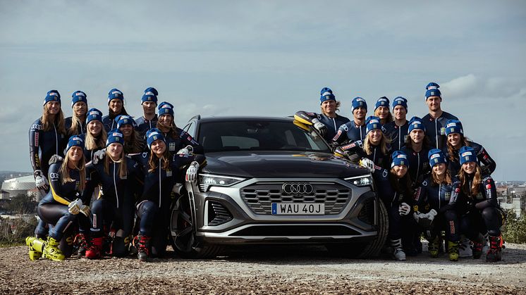 Ski Team Sweden Alpine fortsätter åka Audi