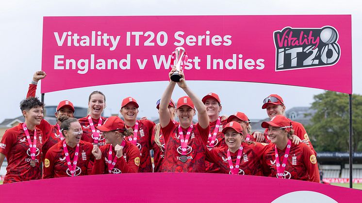 England Women secure series clean-sweep