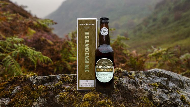 Skotsk bryggarkonst möter whiskytradition i Innis & Gunn Highland Cask Ale