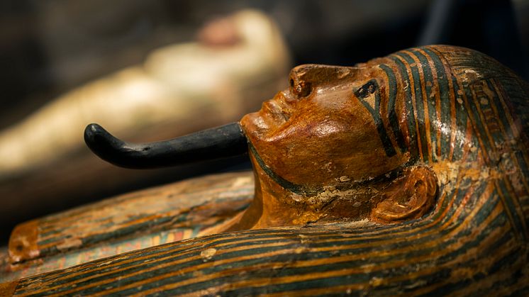 Unik utställning om egyptiska mumier visas på Kalmar Slott