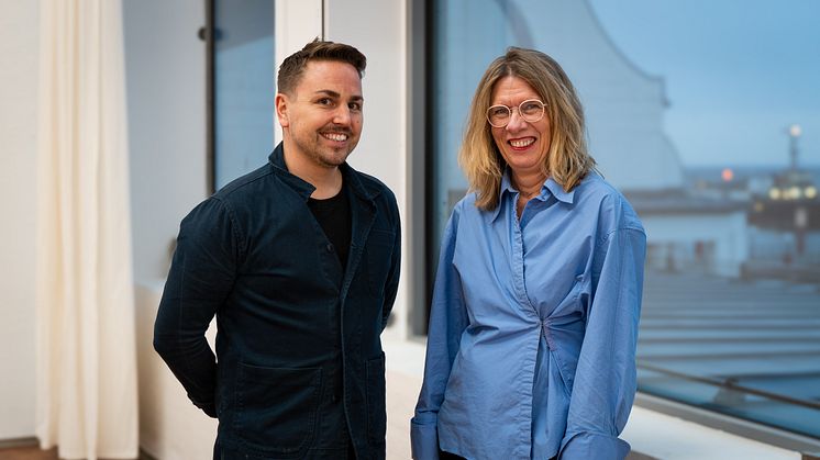 Fredrik Öjbro, verksamhetschef på Dunkers kulturhus, har rekryterat Ýrr Jónasdóttir till Helsingborgs konsthall. Foto: Maja Lindberg