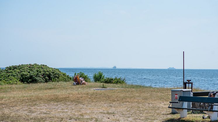 Från stranden i Hittarp_Foto Lotta Wittinger