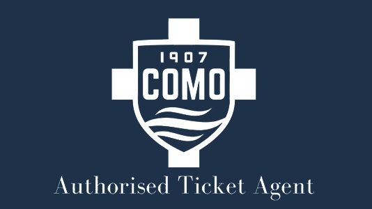 Officiell status som Authorized Ticket Agent of Como 1907