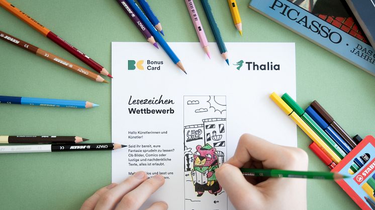 Thalia Lesezeichen-Wettbewerb 2025: Kreativität, die Spuren hinterlässt