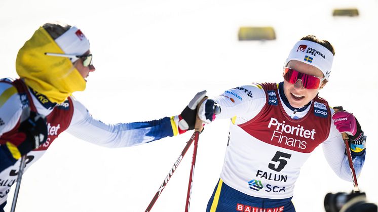 Maja Dahlqvist och Johanna Hagström tävlar båda i sprinten i Tallinn. FOTO: SIMON HASTEGÅRD/BILDBYRÅN