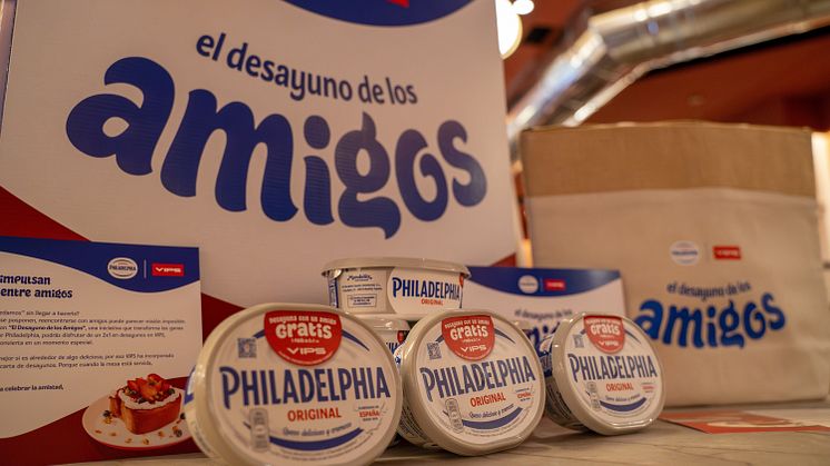 Philadelphia y VIPS se alían para impulsar los reencuentros entre amigos