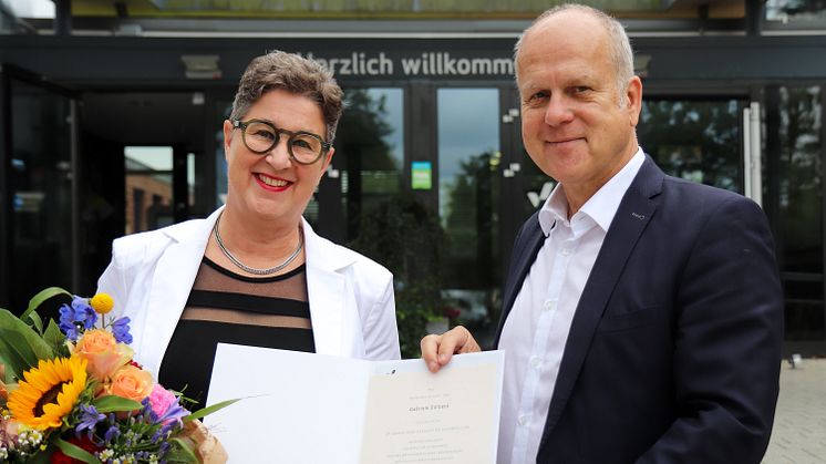 Universitätsprofessorin Dr. Gabriele Dürbeck begeht 25-jähriges Dienstjubiläum