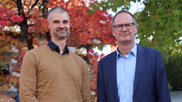 Prof. Dr. John-Oliver Engler und Prof. Dr. Dr. Karl Martin Born