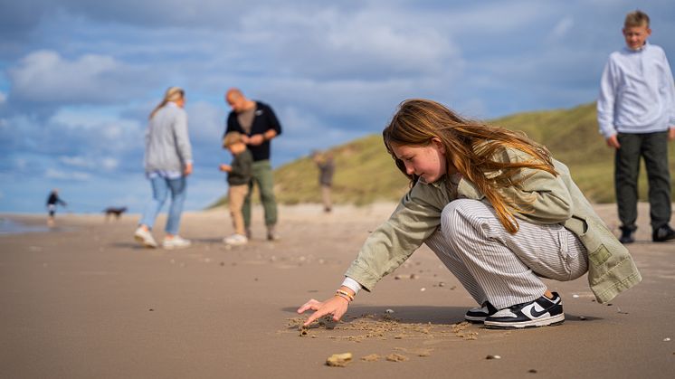 Uden risiko for at blive fanget i Sydeuropas ekstreme varme vælger flere at holde ferie i Danmark. Foto: PR.