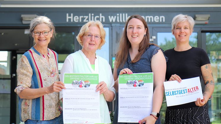 Im vergangenen Jahr startete das Projektteam mit dem Format: (v.l.) Maria Goldberg, Cornelia Wienken (Universität Vechta),