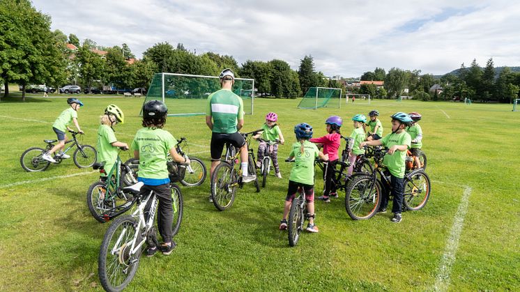 Green Cycling Norway får tildelt støtte til sitt sykkeltilbud for barn i Osloskolen og AKS. (Foto: Joakim Birkeland)