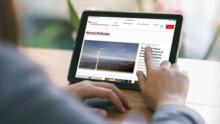 Neueste Infos, Fotos und Videos der Sparkasse Freiburg-Nördlicher Breisgau - seit Jahresbeginn schnell und unkompliziert im digitalen Newsroom.
