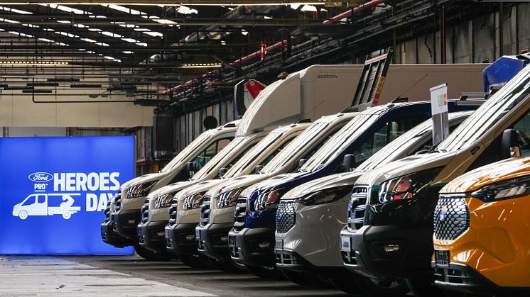 Ford Pro präsentiert ganze Bandbreite an Spezialfahrzeugen