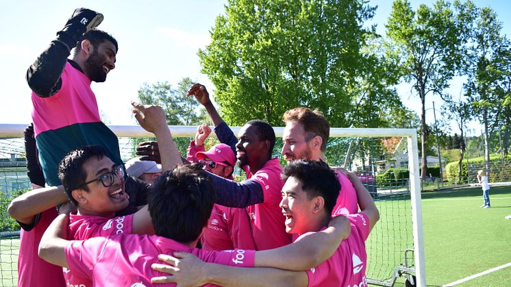Finaldags i foodoras nationella fotbollsturnering – scouter på plats för att upptäcka nya talanger