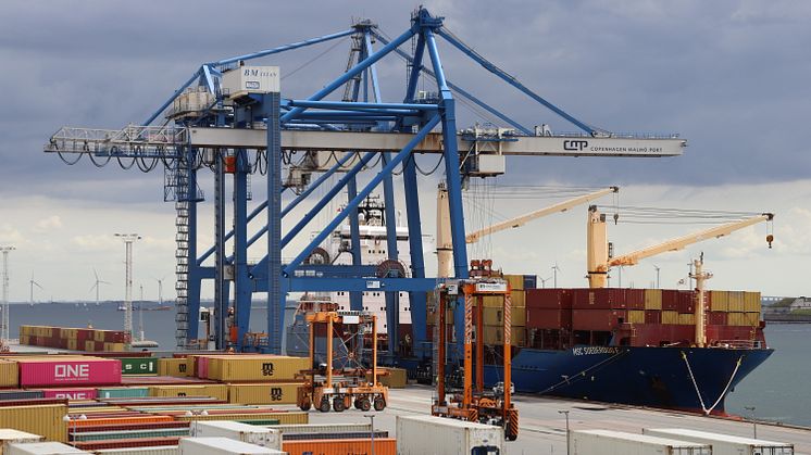 CMP's container terminal in Copenhagen