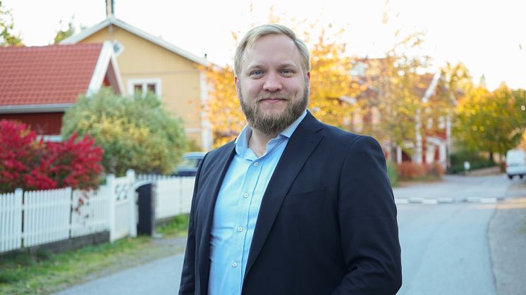 Love Bergström (M), oppositionsråd i Huddinge