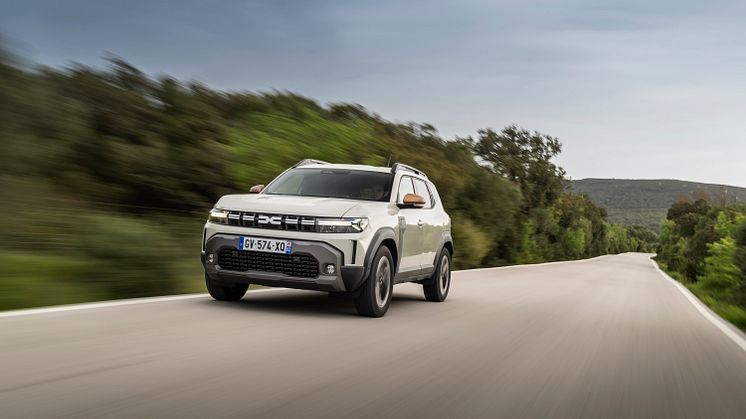Dacia Duster i finalen om The Car of the Year 2025