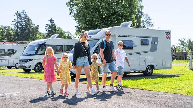 Campingglede på Topcamp Bogstad i Oslo. En populær destinasjon for både små og store gjester – midt mellom marka og hovedstaden.