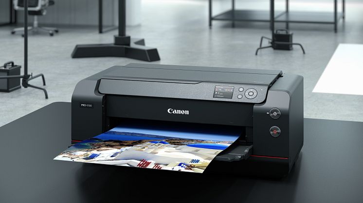 Canon imagePROGRAF PRO-1100 - nya A2-flaggskeppsmodellen i serien professionella inkjet-skrivare.