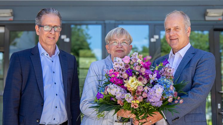 Interimspräsident Prof. Dr. Thomas Bals hat Dr. Marion Rieken – zuletzt hauptamtliche Vizepräsidentin für Personal und Finanz