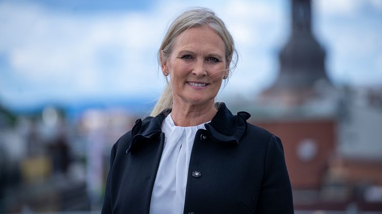 Hege Toft Karlsen, konsernsjef i Fremtind. Foto Fremtind