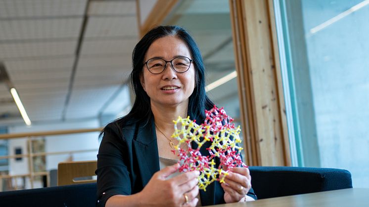 Xiaodong Zou. Foto: Linus Hovmöller Zou